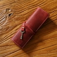 thumbnail image 4 of Retro Pencil Roll Bag Pencil Holder Organizer Multi-functional Roll Wrap Pouch, 4 of 21