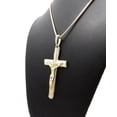 thumbnail image 5 of iJewelry2 Gold-tone Crucifix Cross Pendant Box Chain Necklace 20'', 5 of 5