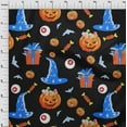 thumbnail image 4 of oneOone Polyester Spandex Black Fabric Halloween Fabric For Sewing Printed Craft Fabric By The Yard 56 Inch Wide, 4 of 4