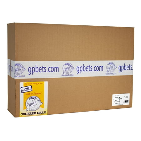 UPC: 0850166006459 | Grandpa s Best Orchard Grass 5lb Loose Boxed Hay for Small Animals