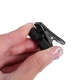 thumbnail image 3 of unbranded 2Ud Clip Para Cable De Audífonos Negro Con Rotación 360 Para Organización En Ropa, 3 of 8
