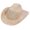 Earthy yellow, variant on Gleaming Bride Hat Sparkly Rhinestones Embellished Panama Hat for Party