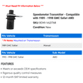 thumbnail image 2 of Speedometer Transmitter - Compatible with 1989 - 1998 GMC Safari AWD 1990 1991 1992 1993 1994 1995 1996 1997, 2 of 2