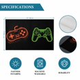 thumbnail image 6 of Game Controller Placemats Set of 12, Modern Art Gaming Handheld Black Placemats for Dining Table, Place Mats for Kitchen Tabletop, Waterproof Wipeable Dining Table Mats Set, 6 of 9