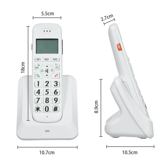Cordless telephone,Function 16 With Buttons Block Hands-free Buttons Office 1.8inch Lcd 5 13 Intercom Conference Call Block Call Mute 16 With Hands-free Calls 3 Lines Calls Intercom 13 Call