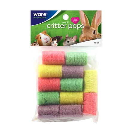 Ware® Critter Rice Pops Treats Small x 12 Pack