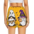 thumbnail image 2 of Lsque Cute Gnomes Halloween Printed Women's Running Shorts with Liner Pockets,Elastic Quick Dry Workout Athletic Gym Yoga Shorts,Womens High Waist Shorts-X-Large, 2 of 9