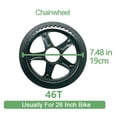 thumbnail image 2 of Bgsha Chainwheel Sprocket For Bafang 01 02 MidDrive Motor 44T 46T 48T, 2 of 10