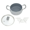 thumbnail image 2 of Mini Deep Fryer Pot, Anti Oil Splash Japanese Deep Fryer Pot Dual Handle Easy To Clean  for Kitchen, 2 of 8