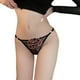 thumbnail image 1 of Bragas huecas sexis de encaje transparente para mujer, 7 piezas, ropa interior sin costuras, perspectiva de cintura baja, Tanga de encaje, bragas Fridja  nalpqowj47214, 1 of 9