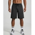 thumbnail image 2 of Real Essentials 5 Pack: Men's Mesh Athletic Basketball Shorts Quick Dry Activewear with Pockets, 2 of 6