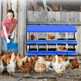 thumbnail image 6 of M optimized Chicken Nesting Box with 10 Compartments, Roll Away Laying Boxes for Hens, Lid Cover for Chicken Coop, 6 of 6