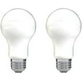 thumbnail image 2 of GE relax LED 75 watt equivalent A19 Soft White Dimmable LED Light Bulb (2 pack), 2 of 5