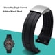 thumbnail image 2 of Correa de reloj de goma Arc para Citizen Sky Eagle Mido Helmsman M005, resistente al agua, de silicona negra y azul, con herramientas, 22 y 23 mm, 2 of 5