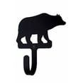 thumbnail image 1 of Village Wrought Iron WH-14-XS Crochet Mural pour Ours Extra Petit - Noir, 1 of 2