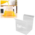 thumbnail image 4 of HUGFEGWE Ziplock Bag Holder Clear Acrylic Food Storage Bag Stand Baggy Rack Holder for Food Prep Bag Zip Lock Freezer Bag Stand for Gallon, Quart Bags(L) CJB91-32382, 4 of 9