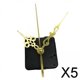 thumbnail image 1 of Paquete de 5 herramientas de reparación de mecanismo de movimiento de husillo de reloj de pared de manecillas largas Soledad, 1 of 5