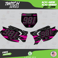 thumbnail image 2 of Kalair GFX Graphics Kit for Kawasaki KX125 (2003-2008) Twitch Series, 2 of 5