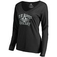 thumbnail image 2 of Women's Black Los Angeles Kings Hometown Collection The Crown Long Sleeve T-Shirt, 2 of 3