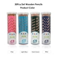 thumbnail image 4 of H&B 30Pcs/Set Wooden Pencils Writing Pen Posture Correction Sketch Pencils Pen, 4 of 7