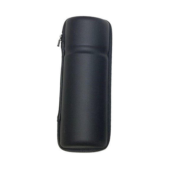 Bottle Cage Hard Shell Bag Organizer Bike Tool Capsule Bag Box Waterproof Water Bottle Cage Holder Zippered Box (Pure Black S Size)
