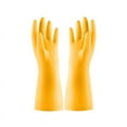 thumbnail image 3 of Guantes de limpieza para tareas domésticas, de plástico, impermeables, de cuero, para limpieza del hogar, antideslizantes, duraderos, para platos y vajilla de cocina, 3 of 5