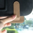 thumbnail image 6 of SNGMN Car Visor Clip, Leather Sunglasses & Business Card Holder, Universal Car Accessories for Sun Visor Storage, 6 of 6