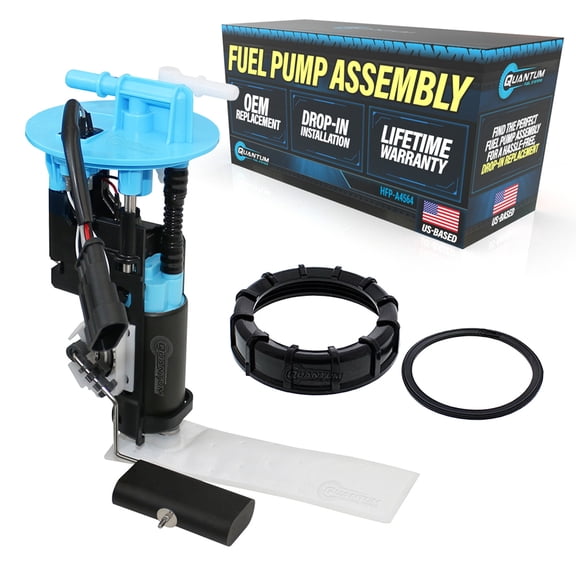 Quantum OEM Replacement Fuel Pump Assembly w/ Lock Ring & Tank Seal for Polaris RZR Turbo EFI 2016-2021, Replaces 2206261