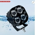 thumbnail image 5 of Bright Yellow Light Led Cube Pods, 3Inch Super Bright Work Lights Bar for Offroad, Better Quality with Shock-Proof PC Lens, Adjustable Brackets for Precise Lighting Direction, 5 of 5