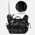 thumbnail image 3 of Fishing Lure Chest Bag Sling Backpack  - Men's Tactical Chest Pack - Waterproof Large Capacity Fishing Gear Backpack (CP), 3 of 6