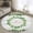 Ivory, variant on Spring Eucalyptus Leaves 2'x3' Washable Rug, Farmhouse Botanical Gray Wood Non-Slip Soft Doormat Area Rugs for Entrance Bathroom Bedsides, Carpet for Kitchen Bedroom, Entryway Floor Mat