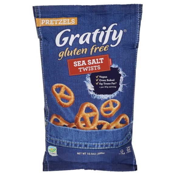 (Pack of 6) Gratify Pretzel Twist Gluten-Free 10.5 Oz