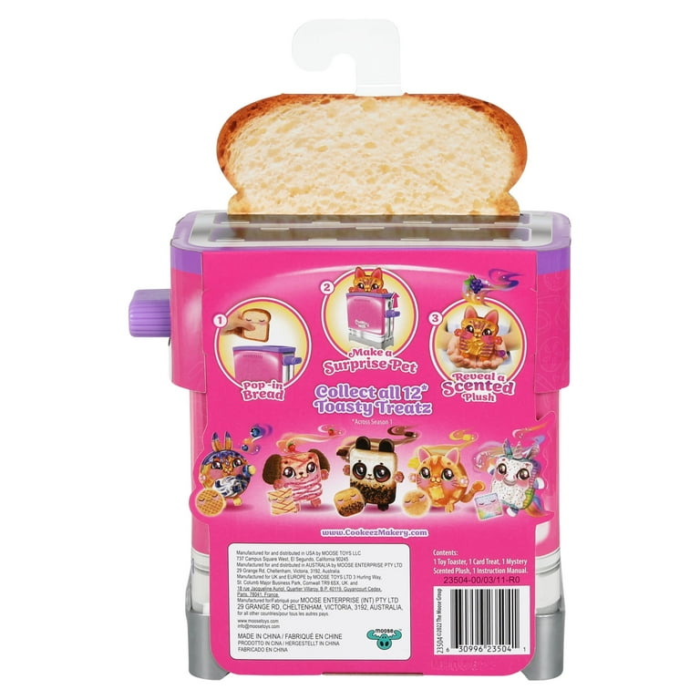 Cookeez Makery Oven Mix and Make Plush, Bread