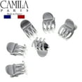 thumbnail image 4 of Camila Paris CP2914 French Hair Clip for Women, Set of 6 Extra Small Silver, Girls Hair Claw Clip Jaw Fashion Durable Styling Hair Accessories for Women, Ladies Strong Hold Grip Clamp, Made in France, 4 of 5