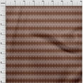 thumbnail image 3 of oneOone Coton Popeline Tissu Floral & Chevron Bloc Impression Tissu à Coudre BTY 56 Pouces de Large, 3 of 4