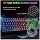 thumbnail image 2 of Kit de teclado y Mouse Free Wolf T13 con cable Negro BLOOSOM Equipo Profesional de Juegos y Oficina, 2 of 4