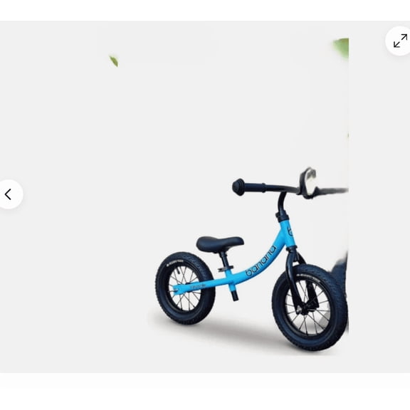 Banana Bike LT Toddler Balance Bike, Lightweight, Light Blue