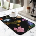 thumbnail image 2 of Elevate Your Kitchen Decor with Our 19.5x12in Mushroom & Snails Coffee Drying Mat Absorbent Diatom Mud Kitchen Pads Counter, 2 of 7