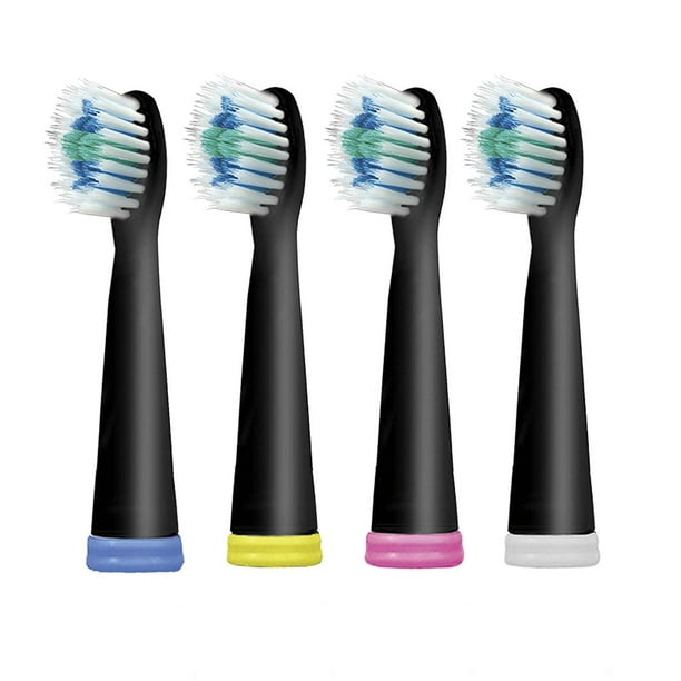 SonicFX Replacement Brush Heads 4Pack (Black)