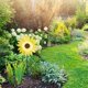 thumbnail image 4 of Flor de molinete, decoración de girasoles, para niños, para balcón, terraza y jardín, estaca de jardín, 70 cm de alto, amarillo Ormromra HFP-0513, 4 of 7