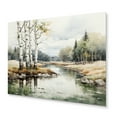 thumbnail image 2 of Designart "Birch Haven Birch Woods" Tree Birch Metal Wall Art Prints, 2 of 5