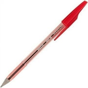 37711DZ Pilot BP-S Better Ball Stick Pens - Medium Pen Point Type - Red Ink - Tinted Barrel - 12 / Dozen