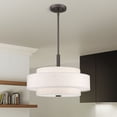 thumbnail image 2 of 52137-92 Livex Lighting Monroe - 4 Light Pendant In Timeless Style-16 Inches Tall and 18 Inches Wide-English Bronze Finish    -Traditional, 2 of 14