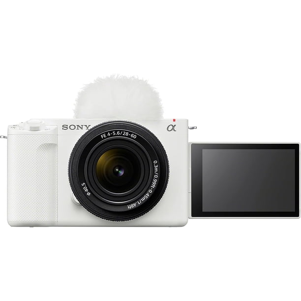Cámara Sony Alpha ZV-E1 de fotograma completo de 12,1 MP 4K 28-60 mm blanca