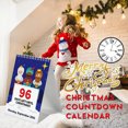 thumbnail image 2 of Cateissary Calendario de cuenta regresiva de Navidad, 100 días, portátil, bonito, para el hogar, dormitorio, oficina, planificador de , Kits de decoración para fiestas, 2 of 6
