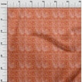 thumbnail image 2 of oneOone Viscose Jersey Dark Peach Fabric Batik Quilting Supplies Print Sewing Fabric By The Yard 60 Inch Wide, 2 of 5