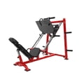 thumbnail image 1 of Leg Press Machine 2000LB - 4-in-1 Adjustable Strength Trainer with Calf Platform for Home Gym, Foldable Compact Design (Red, 1-Pack), 1 of 9