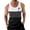 White, variant on WAVSUF Summer Sports Tank Tops for Mens Quick Dry Vest Muscle Gym Undershirts Tank Printed Round Neck Tops Sleeveles Pullover Black Size 2XL