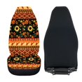 thumbnail image 6 of POLERO Easy to Install Front Seat Cover for Sedan, Waterproof Breathable Vehicle Seat Covers Polyester 2 Pack, Floral Geometric Birds, 6 of 13