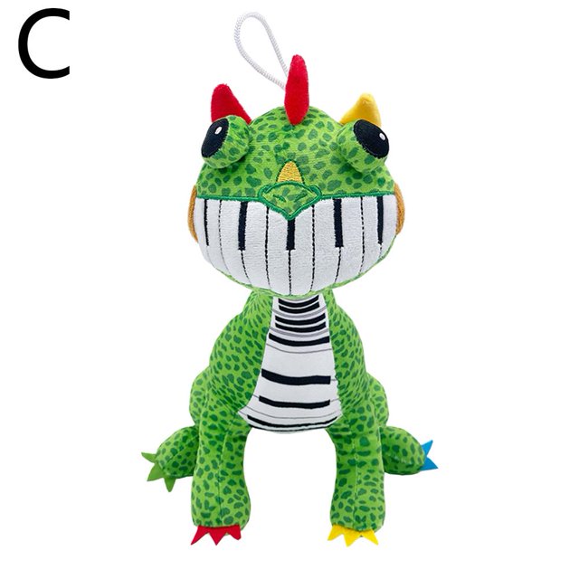 Nuevo producto transfronterizo: Pesadilla en el bosque Bobby 4, dinosaurio verde, gran león de peluche.